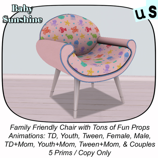 US SeaShell Chair  (ADD)