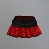 Gothic Valentine Hearts Belleza Miniskirt