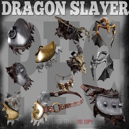 PFC~Dragon Slayer - Tiara (gold) RARE