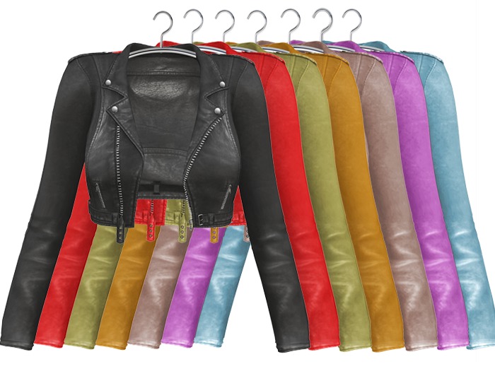 OPIA Biker Leather Jacket FATPACK