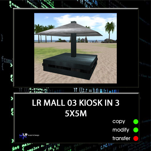 LR Mall 03 Modul - Kiosk (commercial)