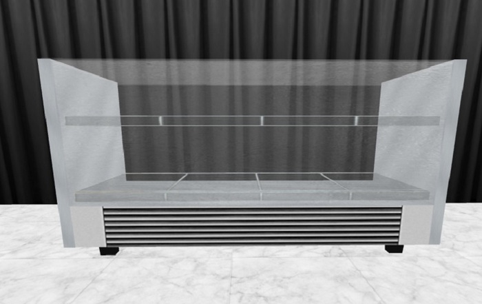 Bakery Display Stainless Steel Case (Full Perm)