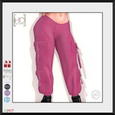 [HC] Rumor Pink Cargo Pants for Slink, Belleza, Maitreya, eBody, Signature & Tonic