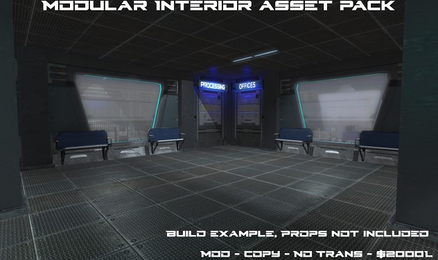 [RT] - Modular Sci-Fi Interior Asset Pack