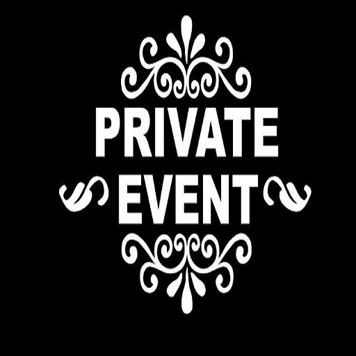 Private Event Sign