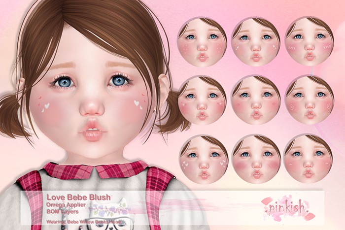 .Pinkish. Love Bebe Blush
