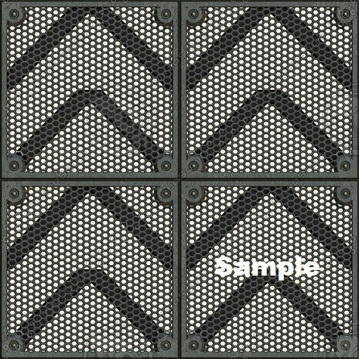Metal Floor Texture 4 CM