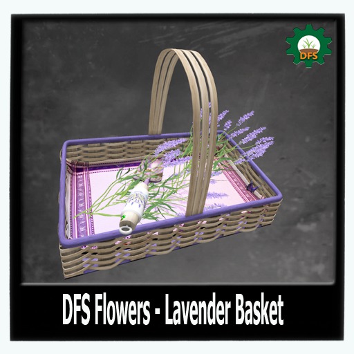 DFS Flowers - Lavender Basket
