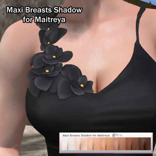 Maxi BreastsShadow for Maitreya