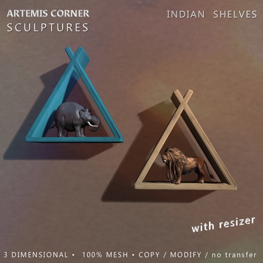 *AC* Indian shelves (boxed) - (ADD ME)