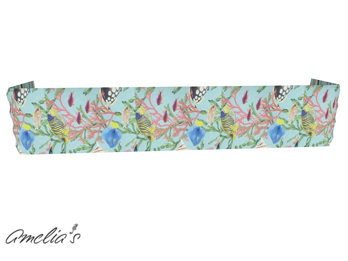 Amelia's  Coastal Table Runner (Fish) Boxed