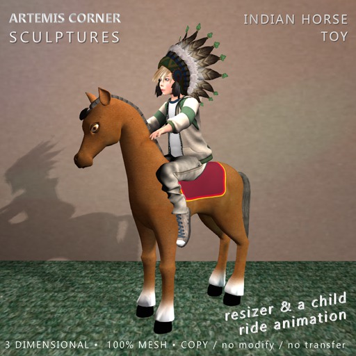*AC* Indian horse toy (boxed) - (ADD ME)