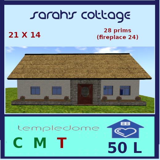 Templedome Hud- Sarahs Cottage  (add me)