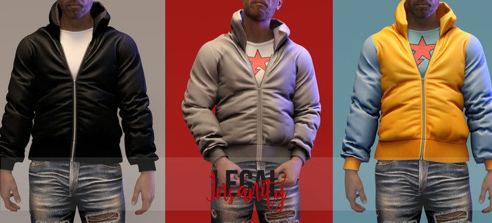 Legal Insanity - Evan puffer jackets DEMO