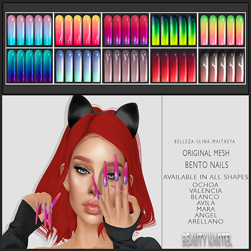 {BK} Mara Bento Nails w/ Hud 2020 Ombre Collection (ADD ME)