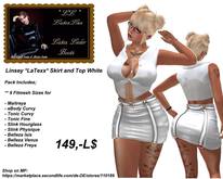 Linsey *LaTexx* Skirt White and Top