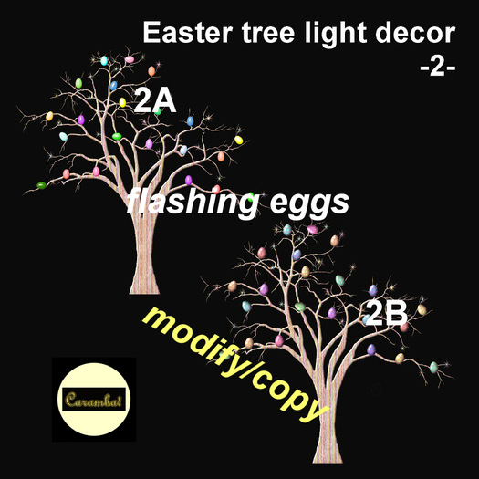 Easter tree light decor -2-