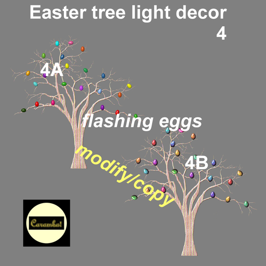 Easter tree light decor - 4-