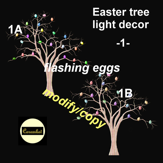 Easter tree light decor - 1