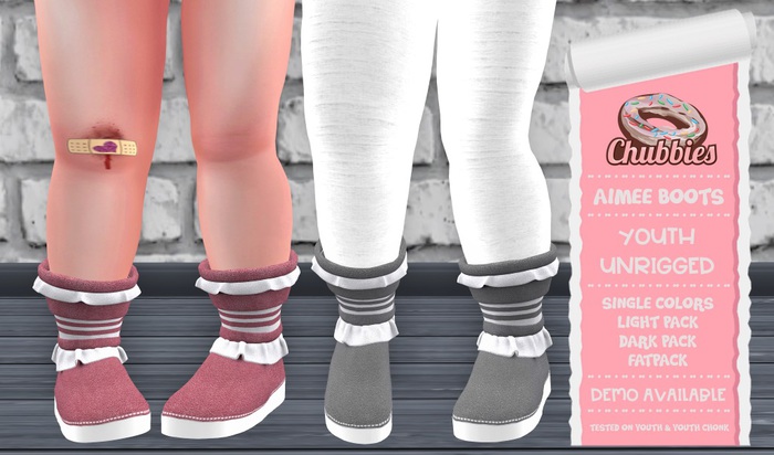 CHUBBIES - AIMEE BOOTS - LIGHT GRAY - ADD TO UNPACK
