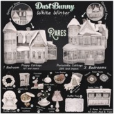 dust bunny . ruffle chair