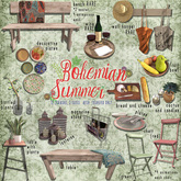 Sari-Sari - Bohemian Summer - Decorative Plates