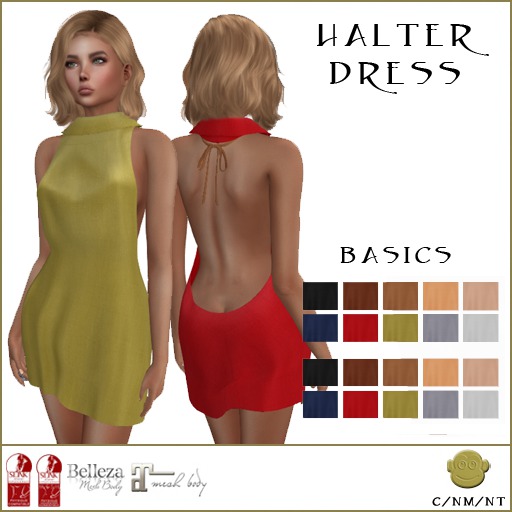 BM Halter Dress Basics DEMO