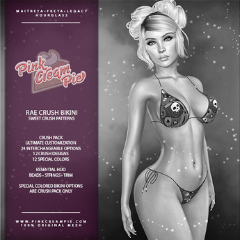 Second Life Marketplace - !PCP :: Rae Bikini [Crush DEMO]