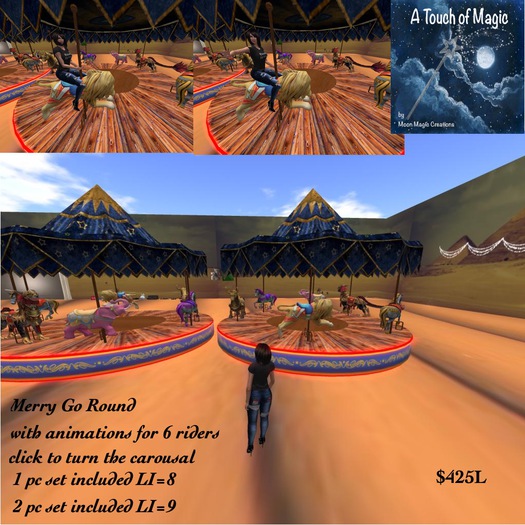 Merry go round for 6-box