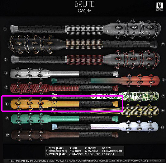 8. BAMSE : Brute - Machine