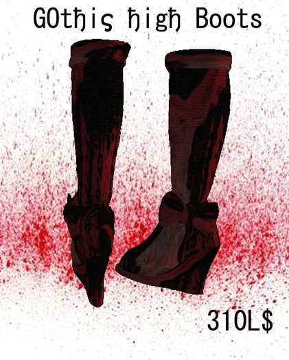 Hb-Gothic High Boots