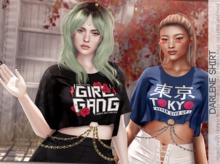 Caboodle - Darlene Shirt - Girl Gang (MAITREYA, BELLEZA FREYA)