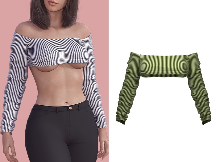 [H] Alyssa Top - Olive