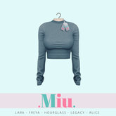 Miu - Arya top bluestone