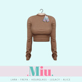 Miu - Arya top toffee