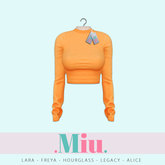 Miu - Arya top turmeric