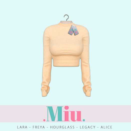 Miu - Arya top vanilla custard