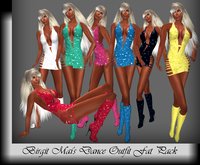 Birgit Mai's Dance Outfits with Boots Fat Pack (BOXED)