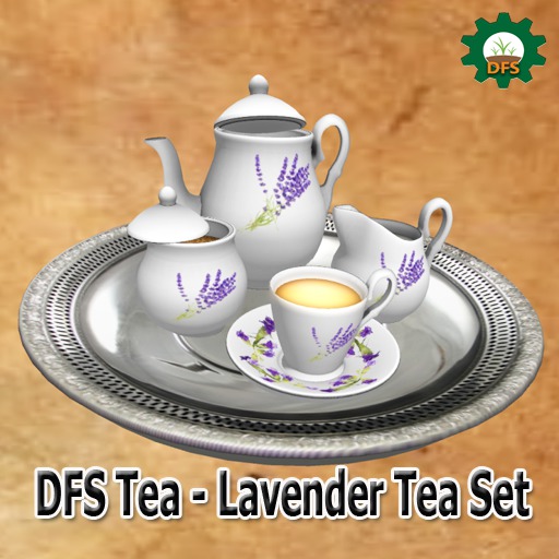 DFS Tea - Lavender Tea Set