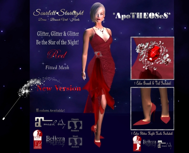 Box Cover *AS* Scarlett Starlight Red