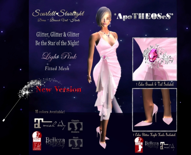 Box Cover  *AS* Scarlett Starlight Pink