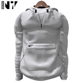Nero - Bad Boy Pullover Jacket - White