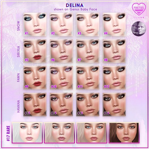Second Life Marketplace - [PF] Delina - GENUS Skin Applier #10