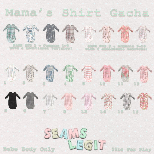 Seams Legit - Mama's Shirt (Common 8)
