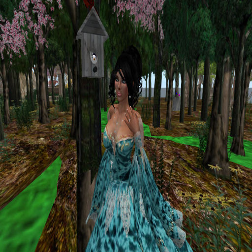 ``DH`` Crushed Blue Velvet Box