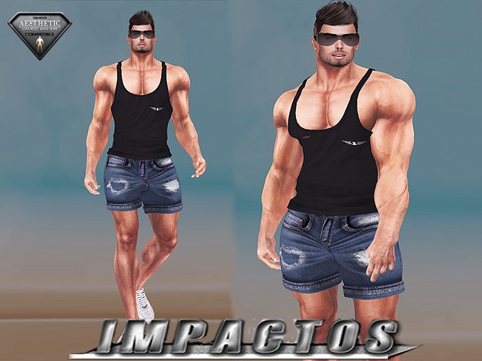 IMPACT- GIFT -CONJUNTO SHORTTANKS Aesthetic