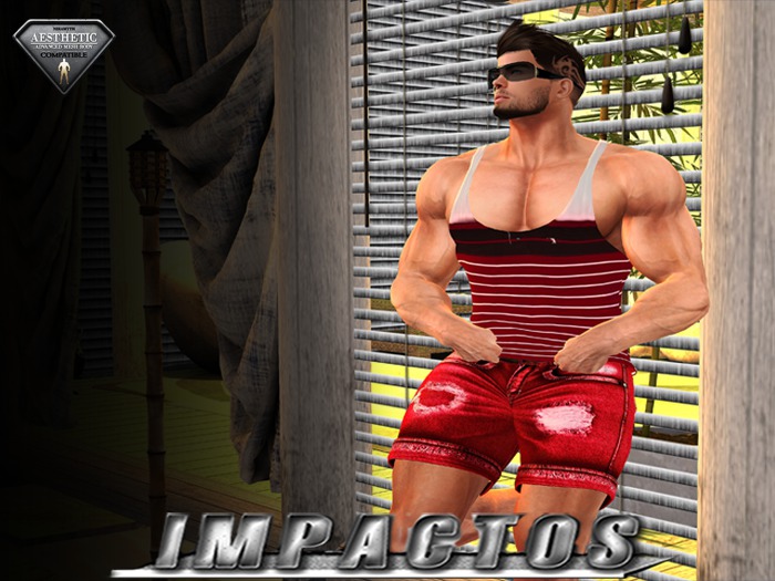 IMPACT- CONJUNTO RED SHORT+TANKS Aesthetic