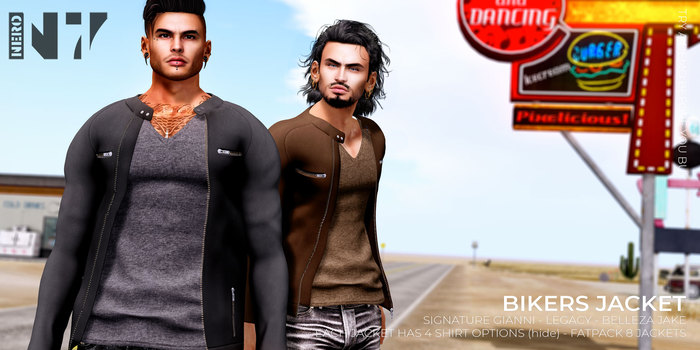 Nero - Bikers Jacket - FATPACK