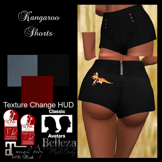 GFY-Kangaroo Shorts Delivery HUD {Wear}
