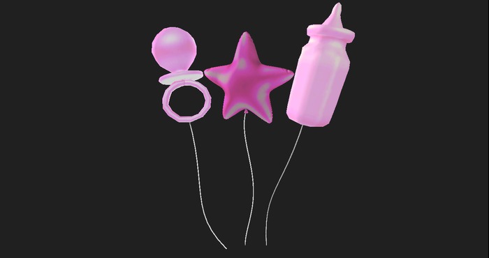 *Njoy* Balloons Pink 